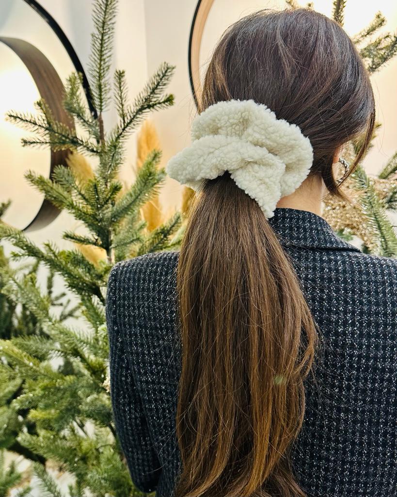 Scrunchie fiocco di neve