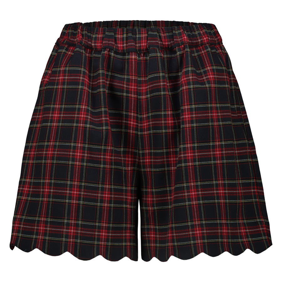 Short Tartan Blu Notte