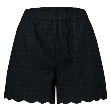 Short Tartan Verde e Blu