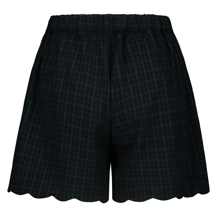 Short Tartan Verde e Blu